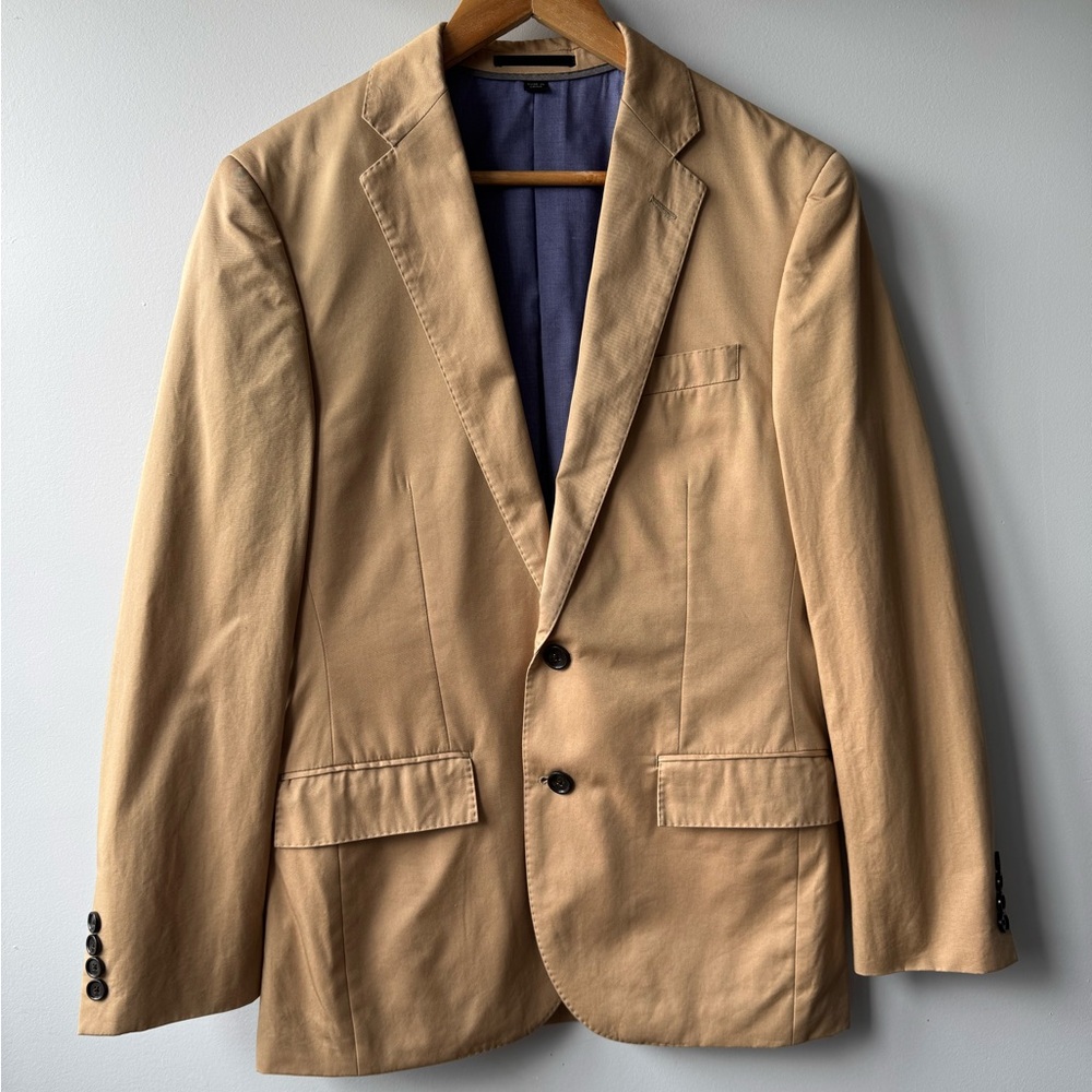 J.Crew Ludlow Slim-fit suit jacket in Italian cotton chino Size 36S